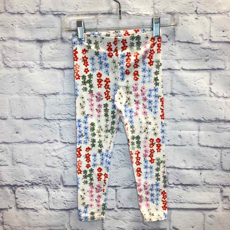 Carters Floral Size 5 Girls Leggings