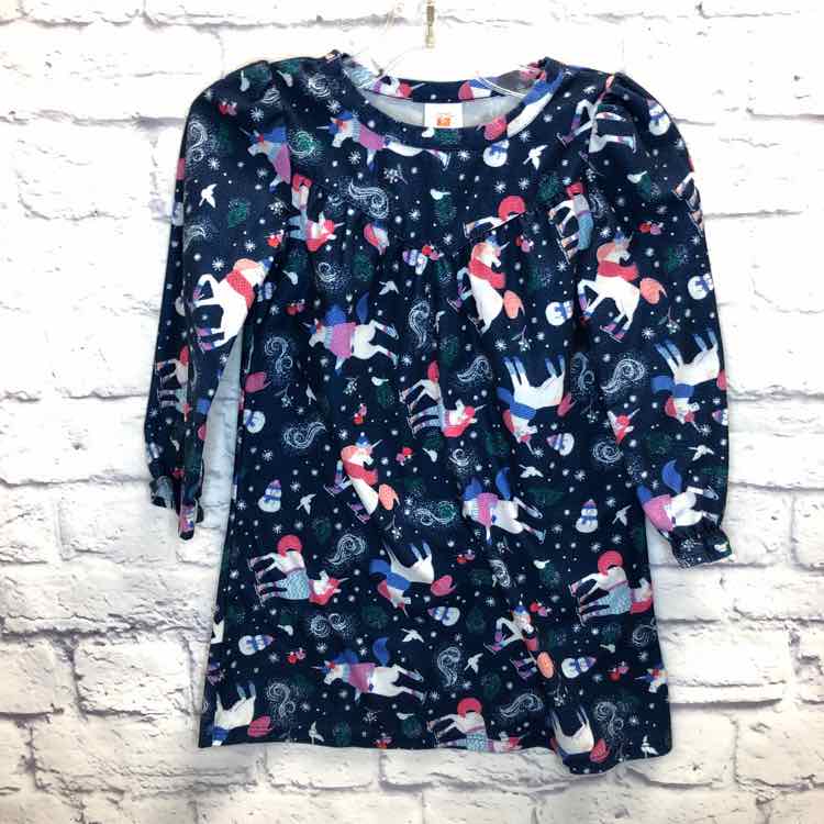 Navy Size 4T Girls Nightgown