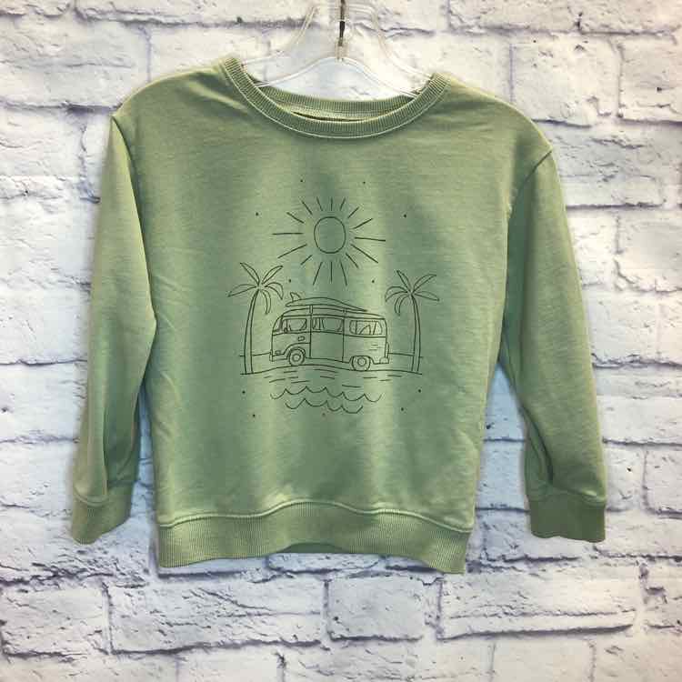 Rylee + Cru Green Size 4T Boys Sweatshirts/Hoodie