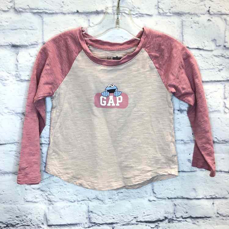 Gap Pink Size 3T Girls Long Sleeve Shirt