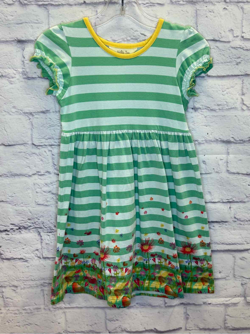 Matilda Jane Green Size 6 Backyard Oasis Dress