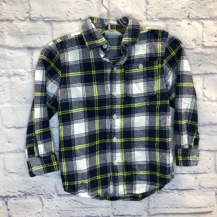 Crazy 8 Plaid Size 4T Boy Polo or Button Down