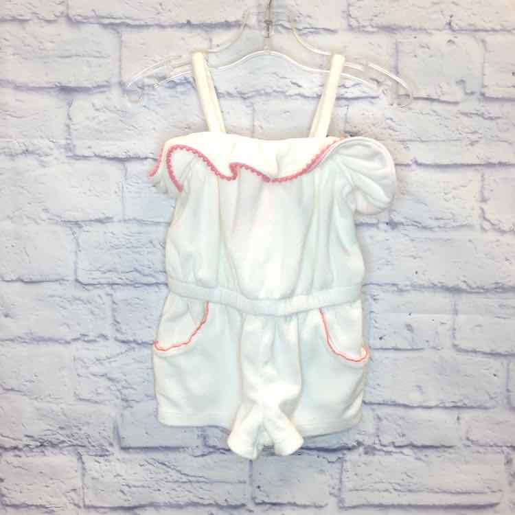 Janie & Jack White Size 6-12 months Girls Romper