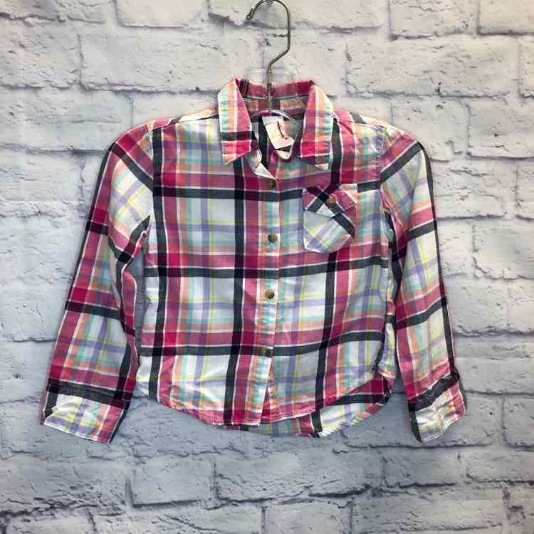 Cat & Jack Pink Size 4T Girl Polo or Button Down