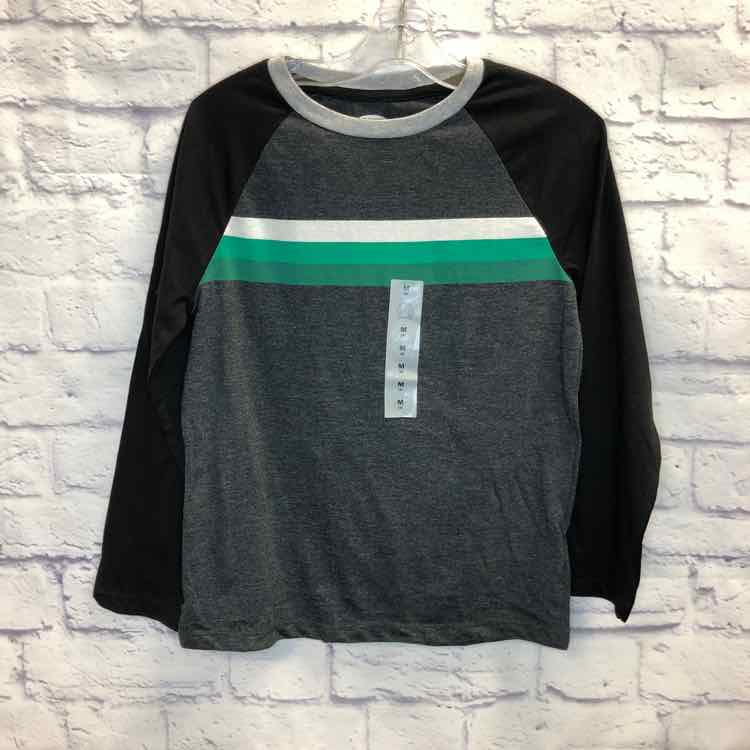 Old Navy Gray Size 8 Boys Long Sleeve Shirt