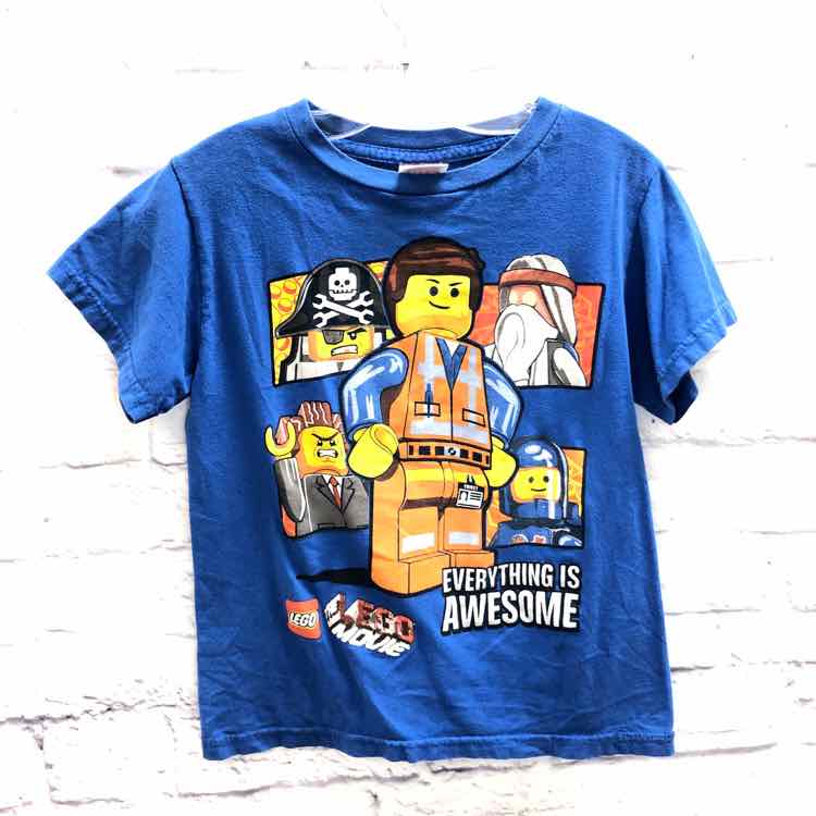 Lego Blue Size 8 Boys Short Sleeve Shirt