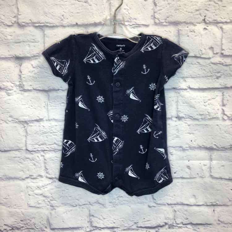 Carters Navy Size 6 Months Boys One Piece