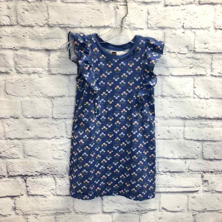 Tea Blue Size 5 Girls Dress