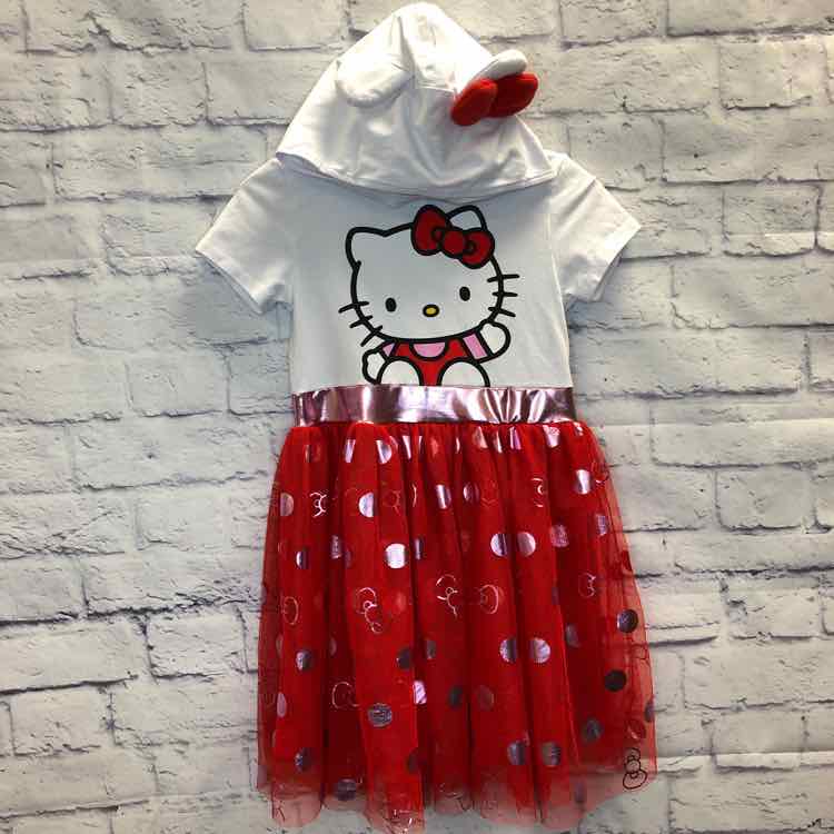 Hello Kitty Red Size 6 Girls Dress