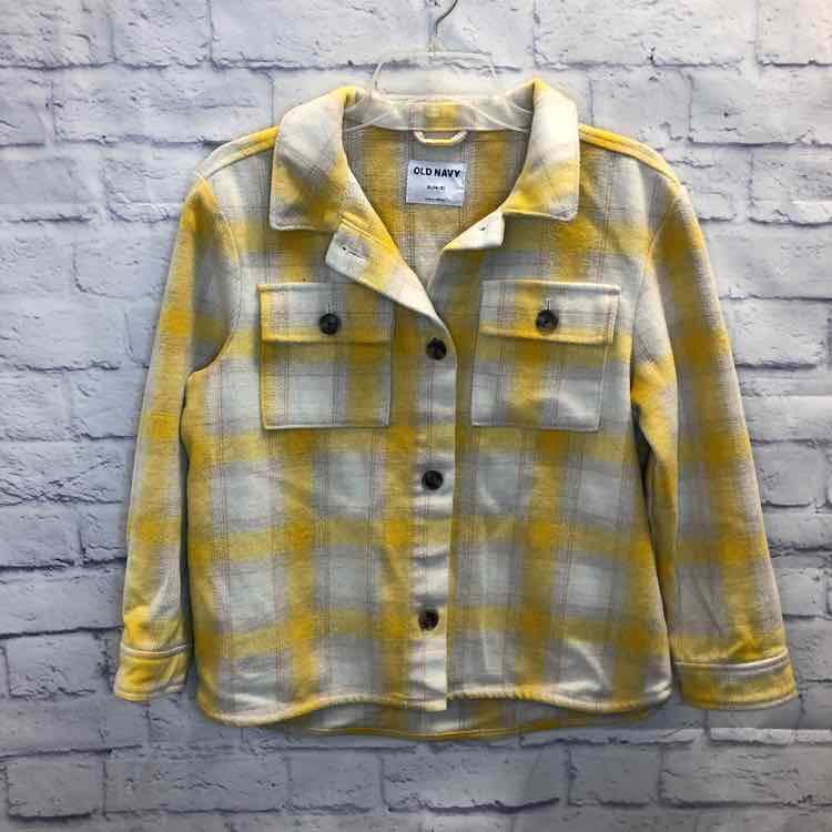 Old Navy Yellow Size 14 Girls Shacket