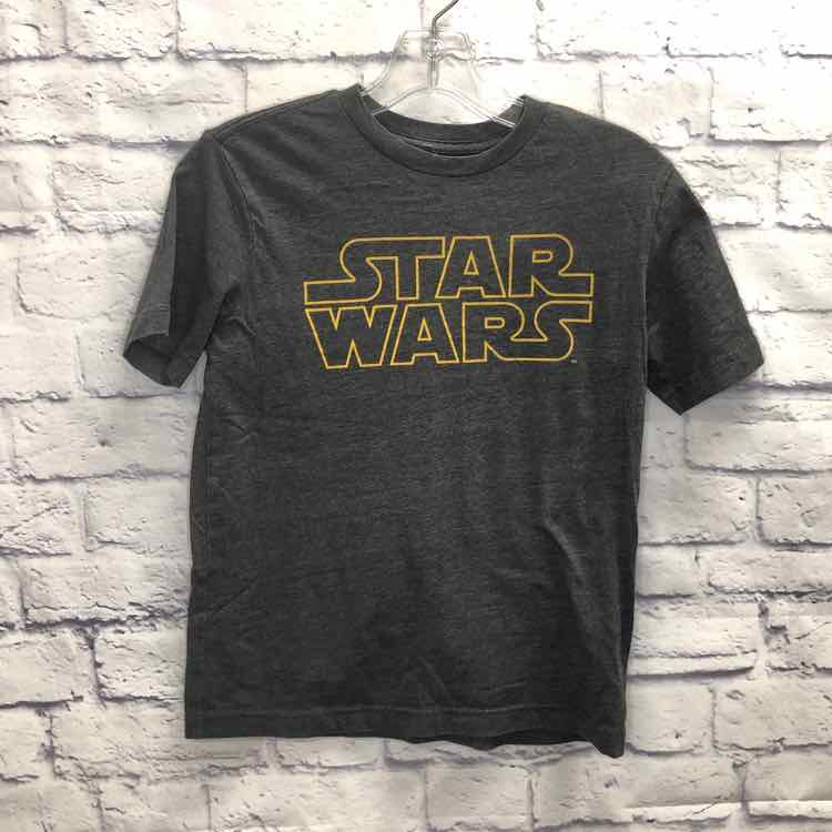 Old Navy Gray Size 10 Boys Short Sleeve Shirt