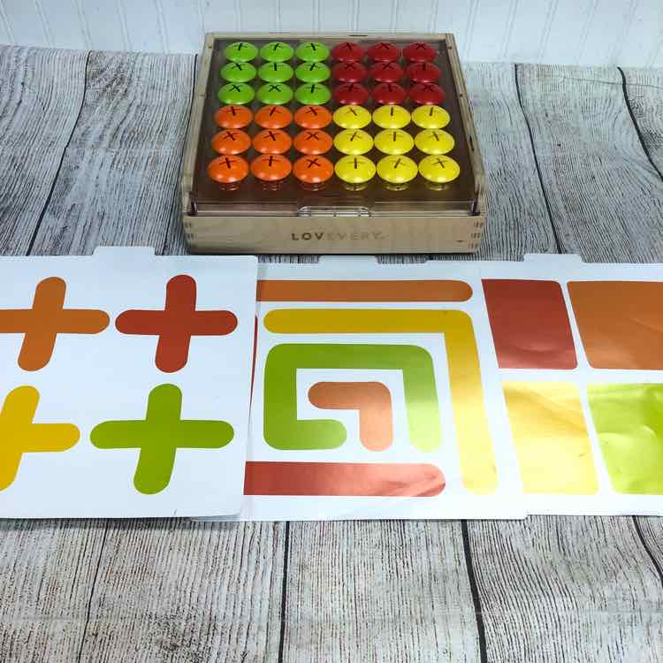 Lovevery Mosaic Button Board