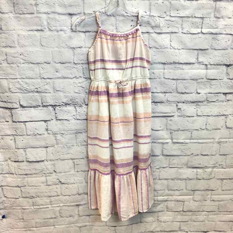 Cat & Jack Stripe Size 10 Girls Dress