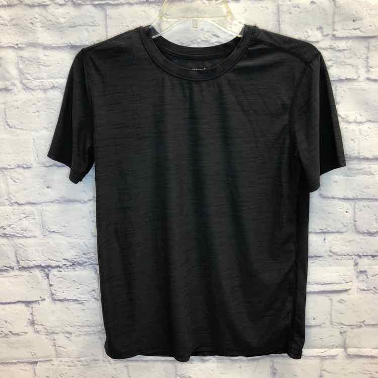 Old Navy Gray Size 18 Boys Short Sleeve Shirt