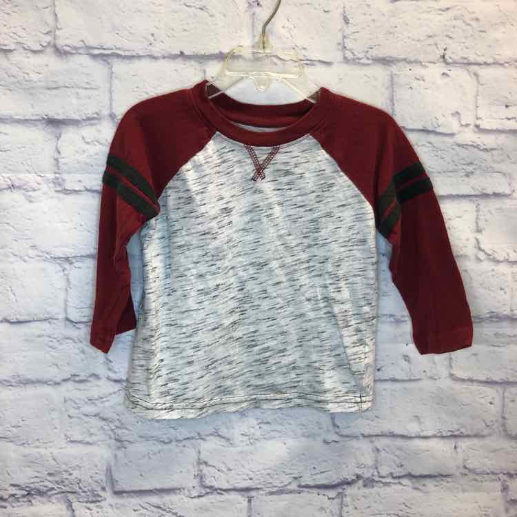 Jumping Beans Red Size 18 Months Boys Long Sleeve Shirt