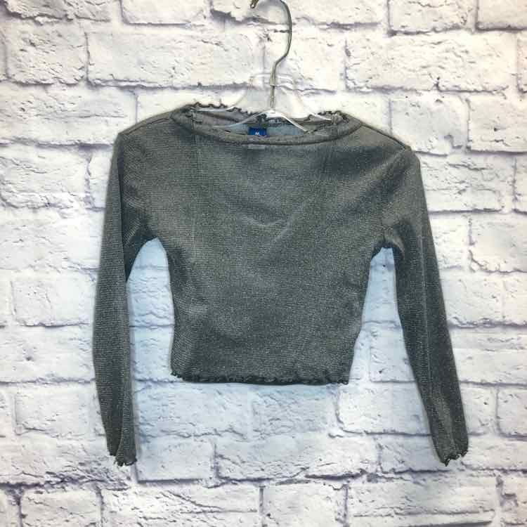 Old Navy Gray Size 5 Girls Long Sleeve Shirt