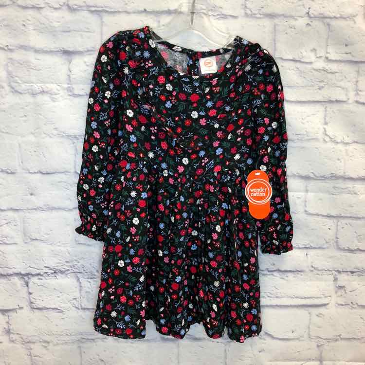 Wonder Nation Floral Size 3T Girls Dress