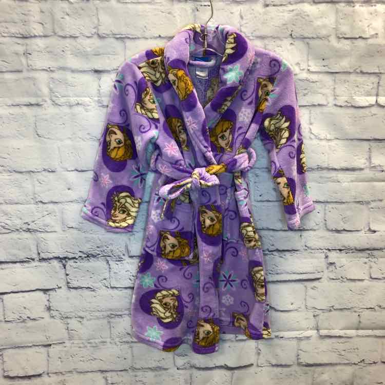 Frozen Purple Size 6 Girls Bathrobe