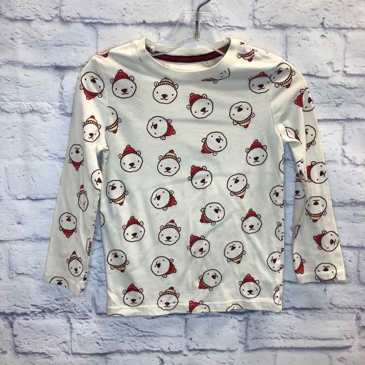 Cat & Jack White Size 5 Boys Long Sleeve Shirt