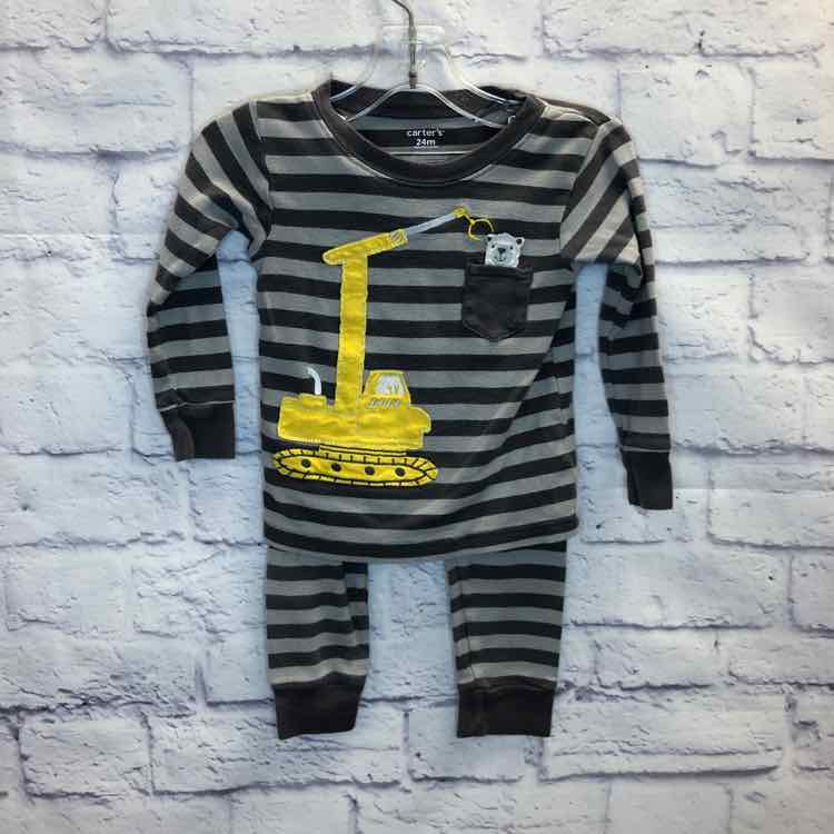 Carters Gray Size 24 Months Boys Pajamas