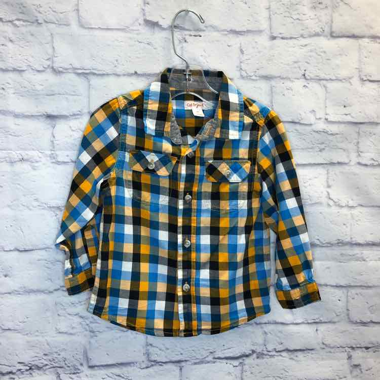 Cat & Jack Blue Size 3T Boy Polo or Button Down