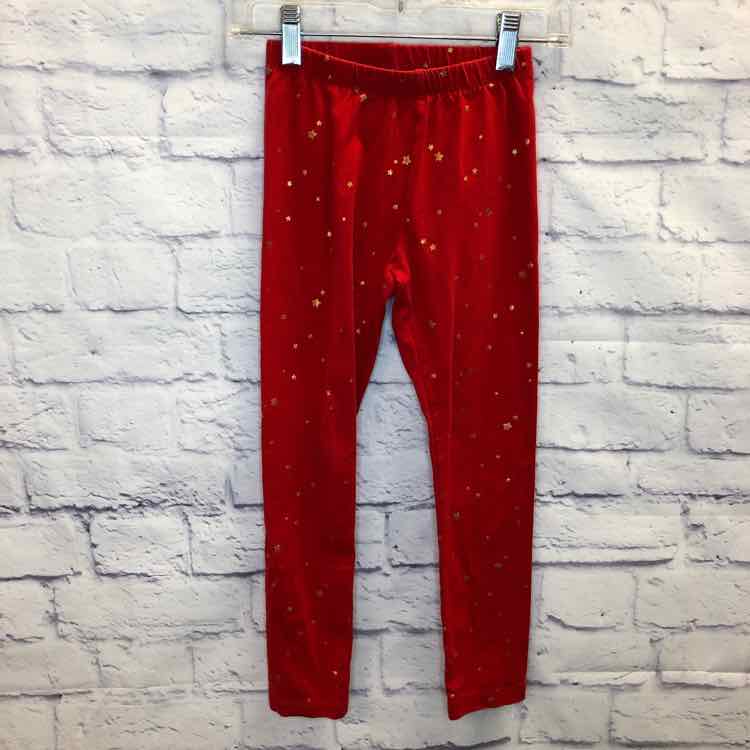 Cat & Jack Red Size 6 Girls Leggings