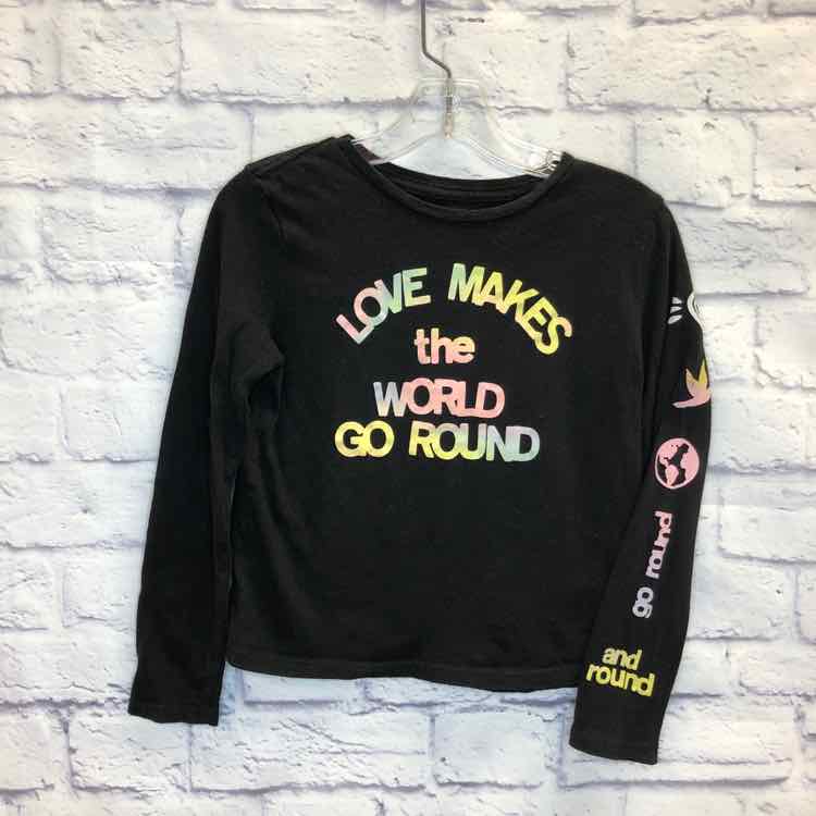 Old Navy Black Size 8 Girls Long Sleeve Shirt