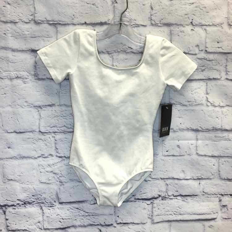 Bloch White Size 4T Leotard
