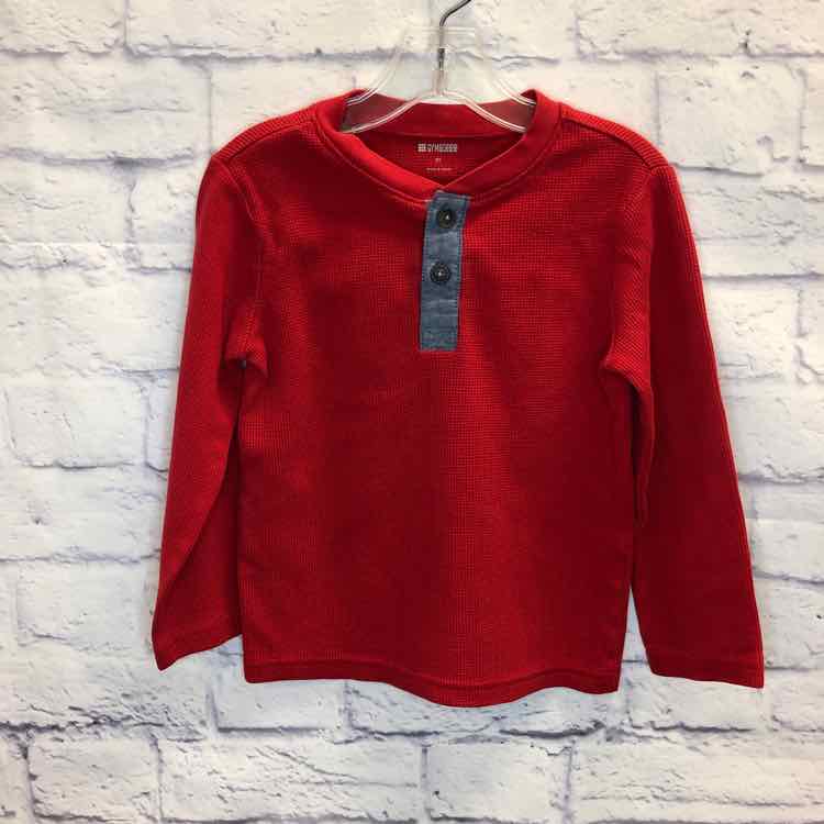 Gymboree Red Size 3T Boys Long Sleeve Shirt