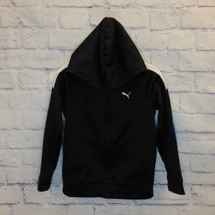 Puma Black Size 6 Boys Coat/Jacket