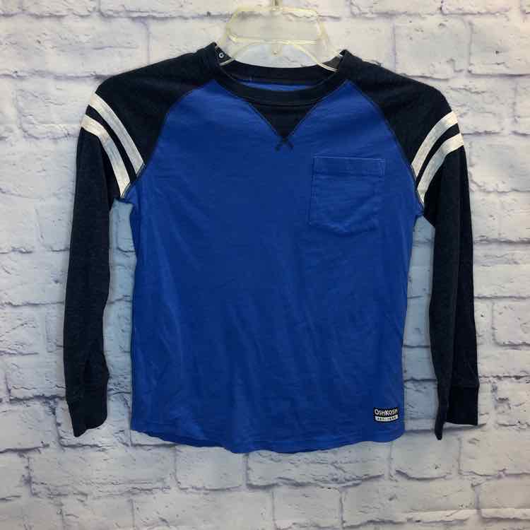 Oshkosh Blue Size 10 Boys Long Sleeve Shirt