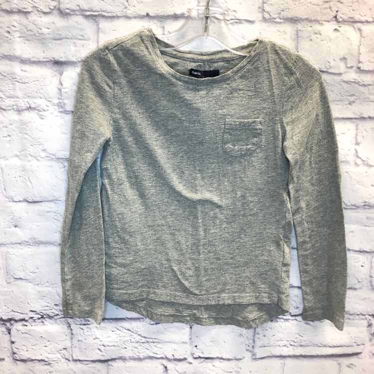 Gap Gray Size 6 Girls Long Sleeve Shirt