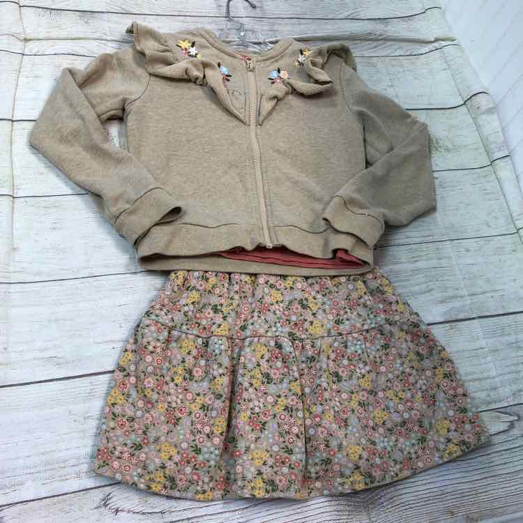 Members Mark Tan Size 6 Girls 3 Piece Outfit
