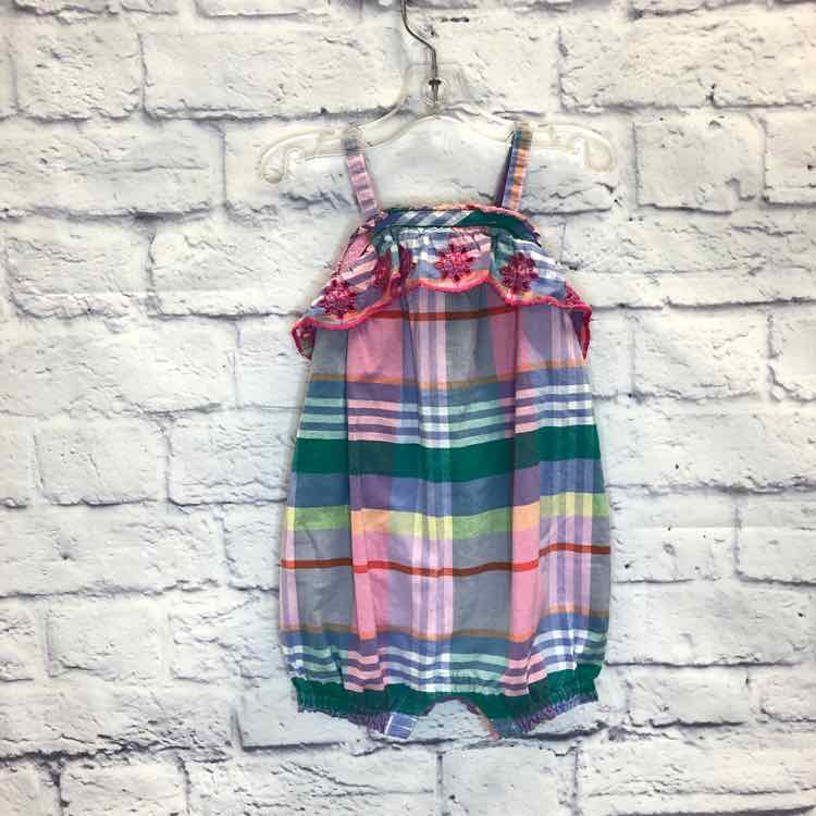 Gap Plaid Size 6-12 months Girls Romper