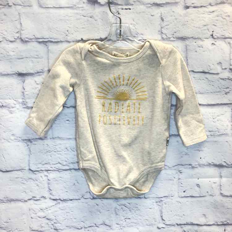 Rabbit + Bear Tan Size 6-9 Months Boys Bodysuit