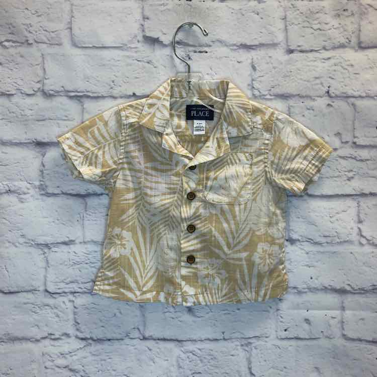 Childrens Place Tan Size 6-9 Months Boy Polo or Button Down