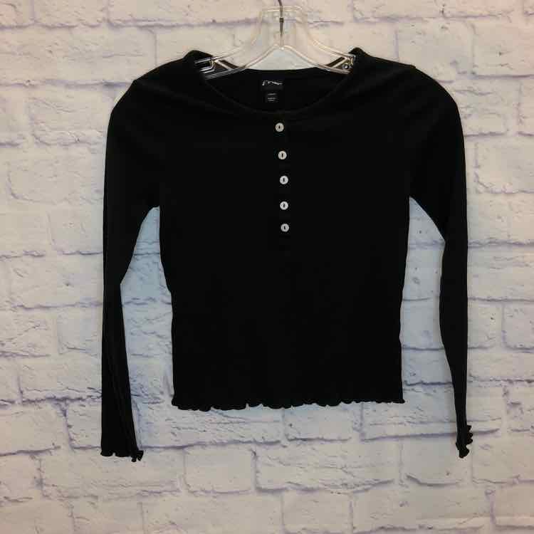 Art Class Black Size 10 Girls Long Sleeve Shirt