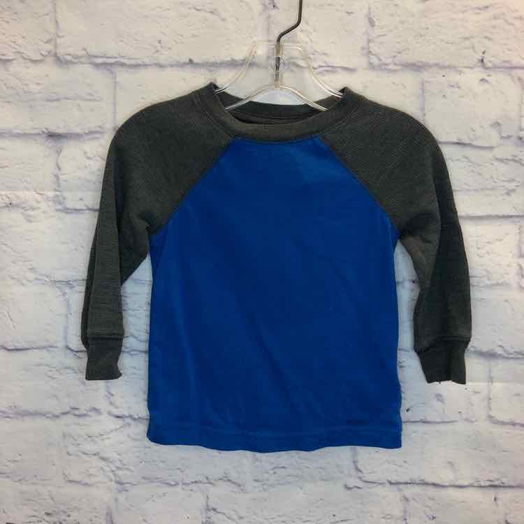 Cat & Jack Blue Size 12 Months Boys Long Sleeve Shirt