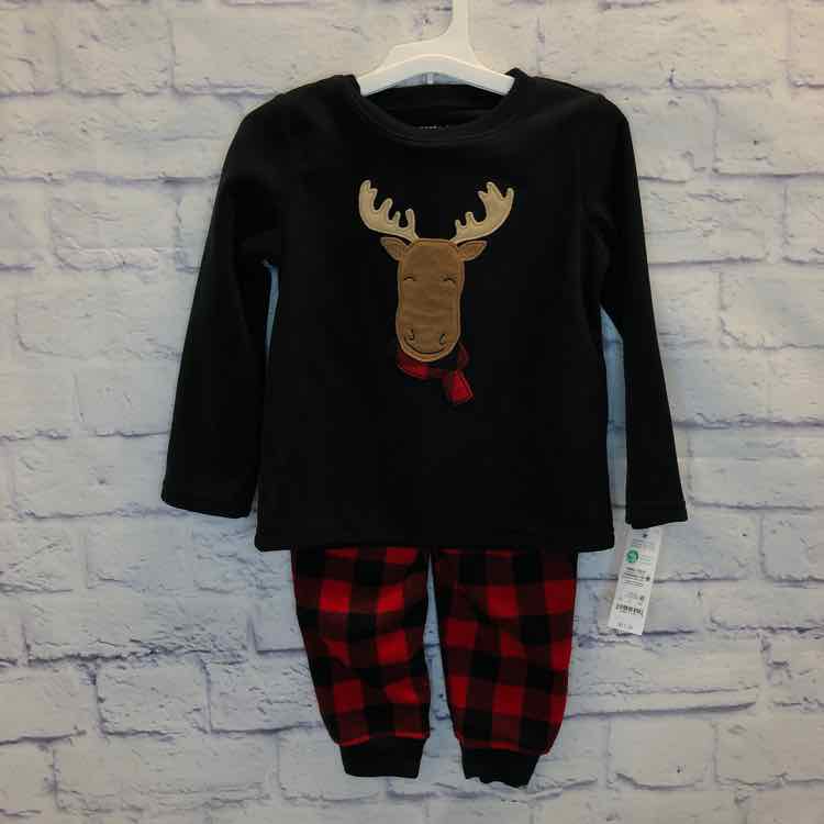 Just One You Black & White Size 3T Boys Pajamas