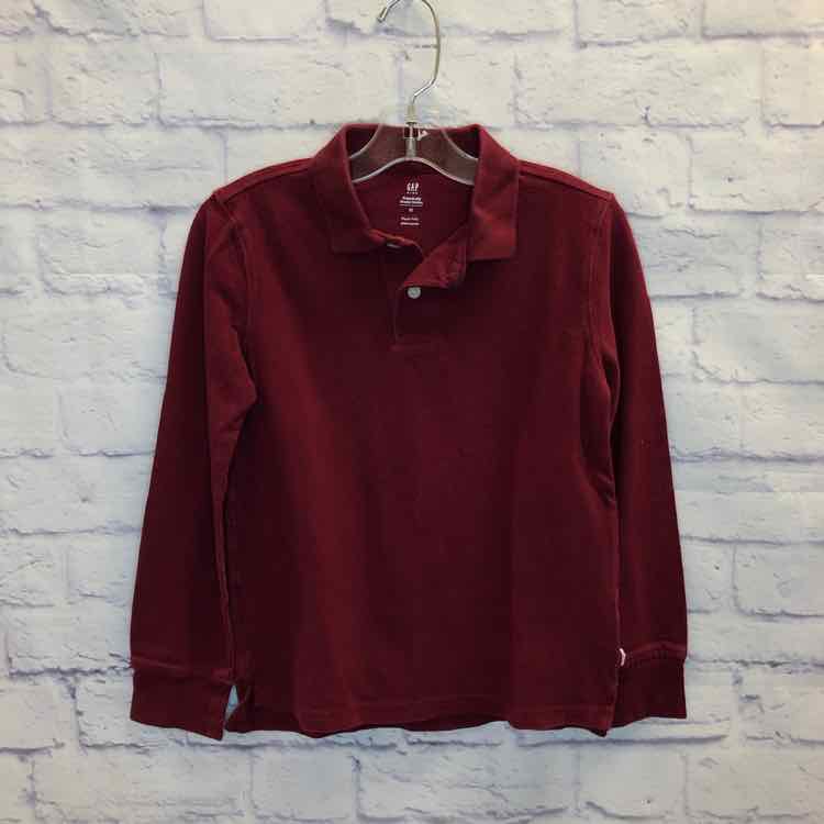 Gap Maroon Size 8 Boy Polo or Button Down