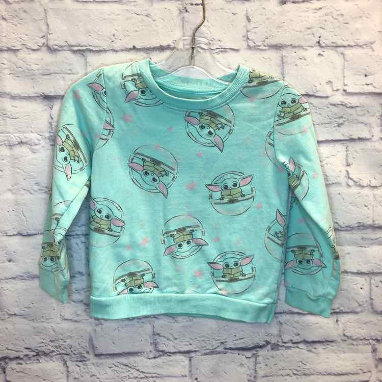 Star Wars Green Size 5 Girls Sweatshirt/Hoodie