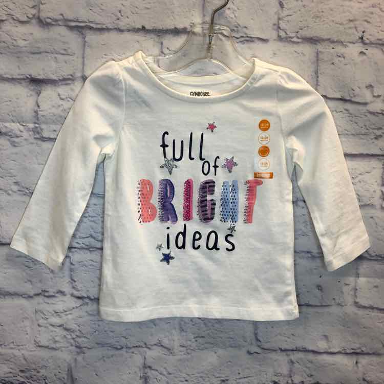 Gymboree White Size 12-18 months Girls Long Sleeve Shirt