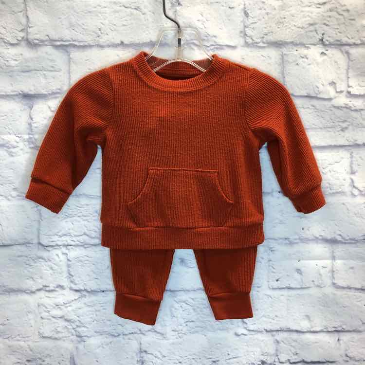 Cat & Jack Orange Size 0-3 Months Girls 2 Piece Outfit