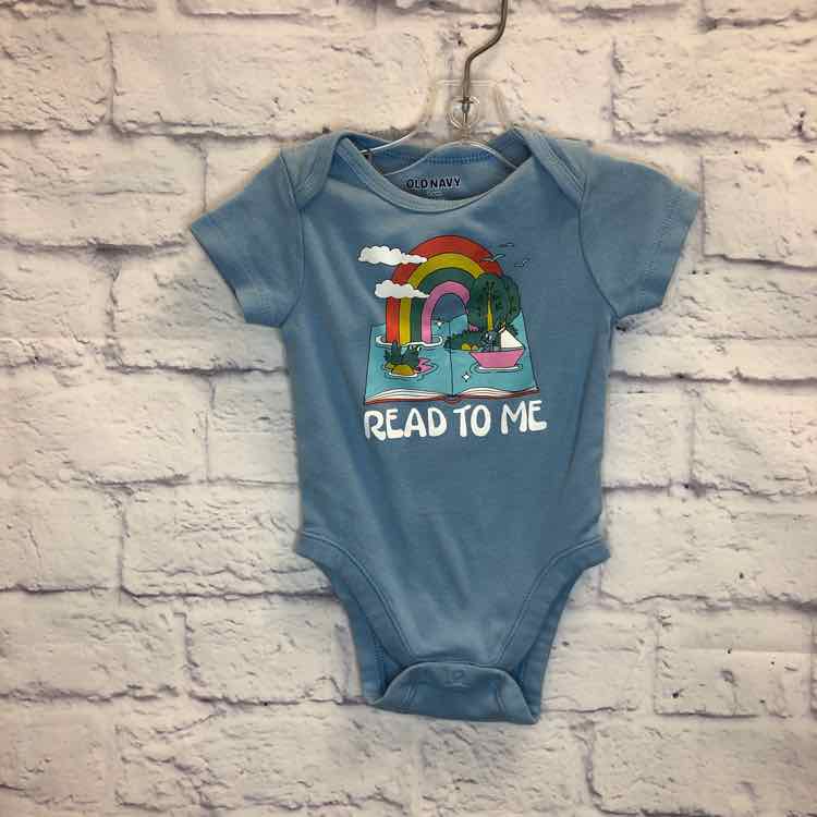 Old Navy Blue Size 3-6 Months Boys Bodysuit