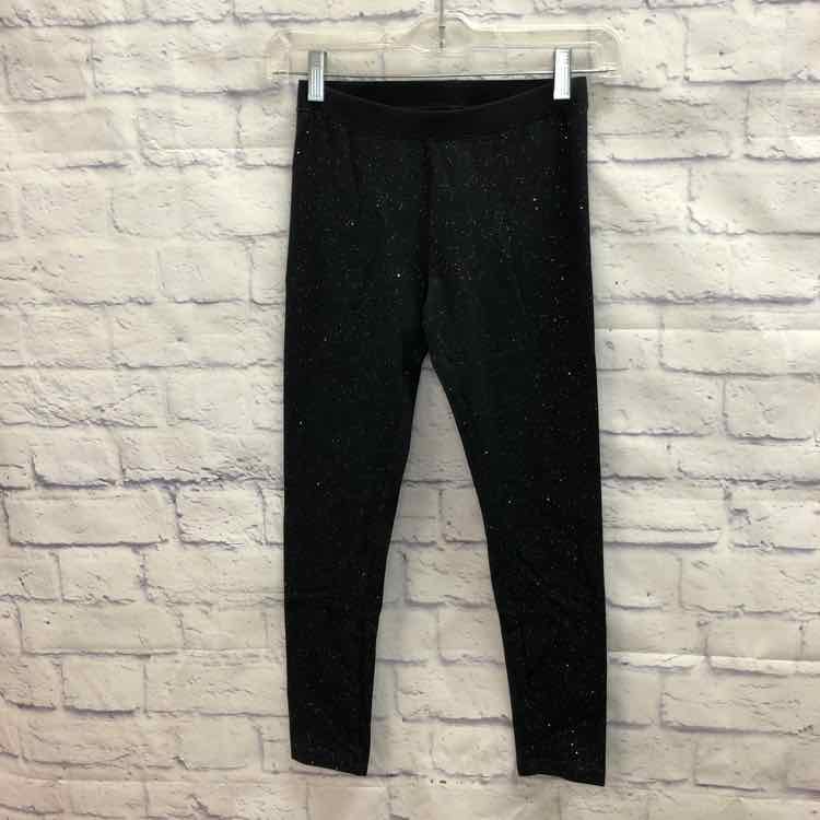 Cat & Jack Black Size 10 Girls Leggings