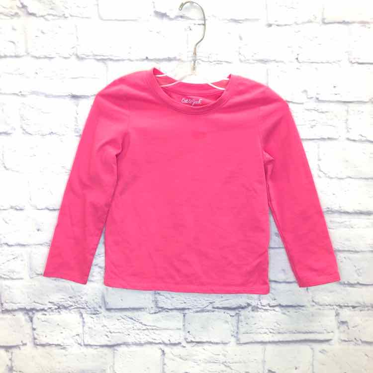 Cat & Jack Pink Size 5 Girls Long Sleeve Shirt