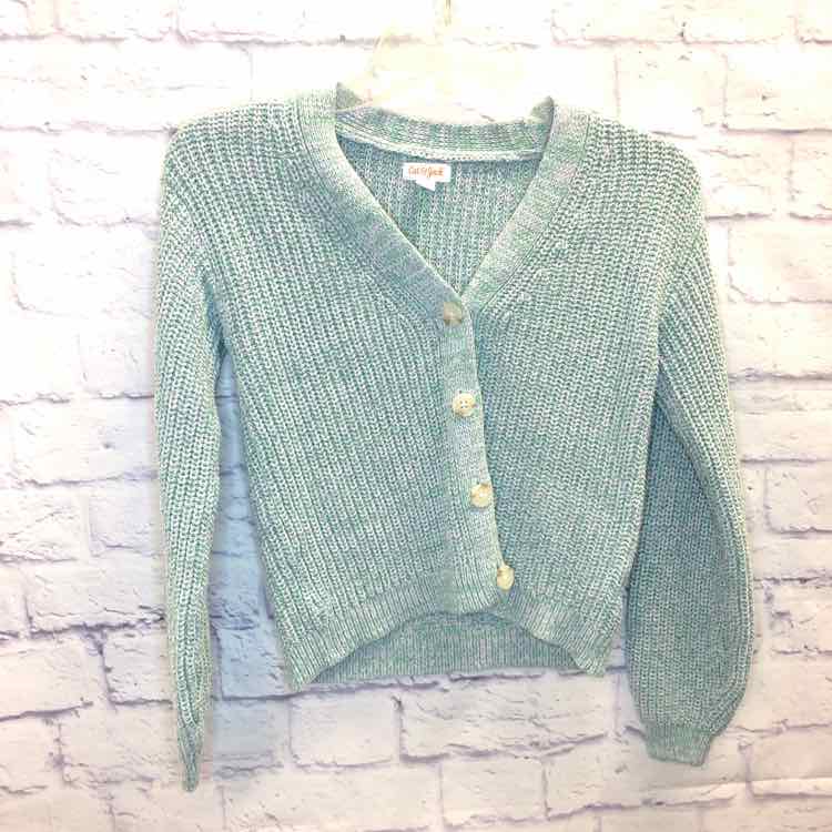 Cat & Jack Green Size 10 Girls Sweater