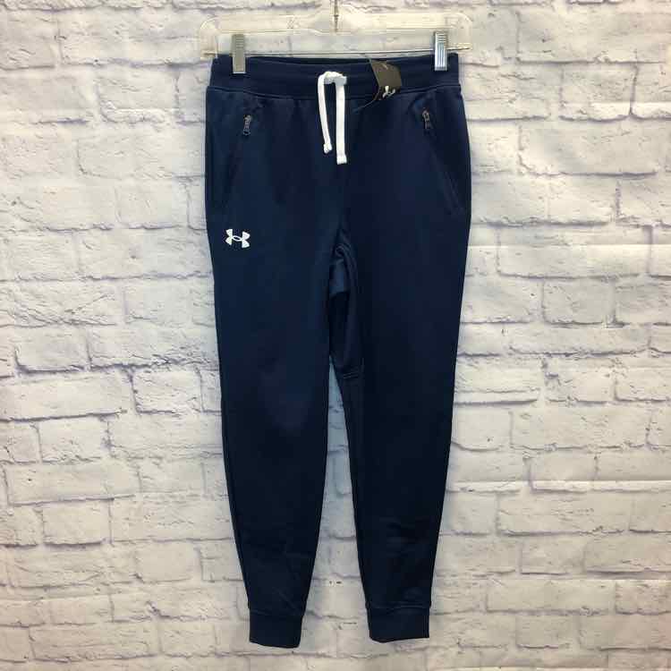Under Armour Navy Size YMD Boys Pennant Pant - New!
