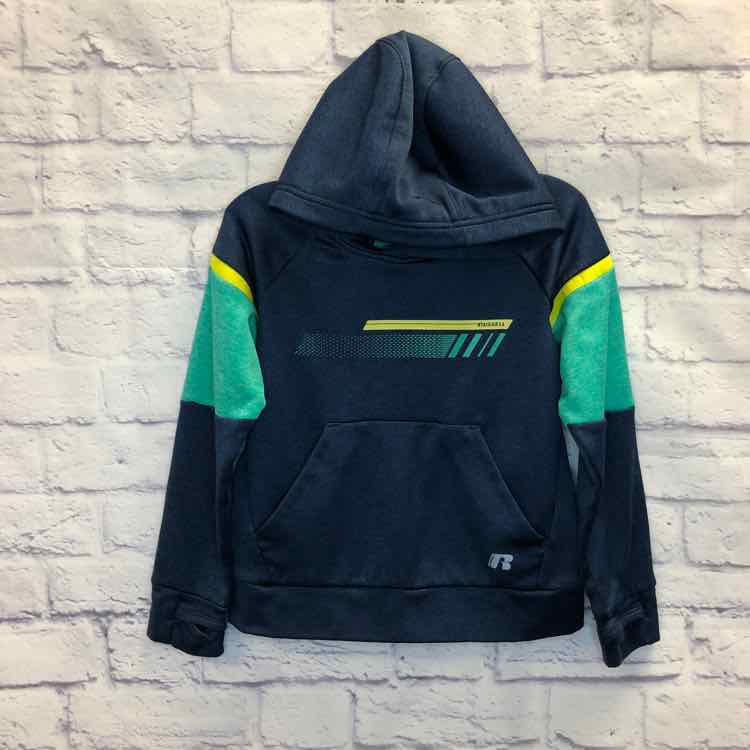 Russell Navy Size 8 Boys Sweatshirts/Hoodie