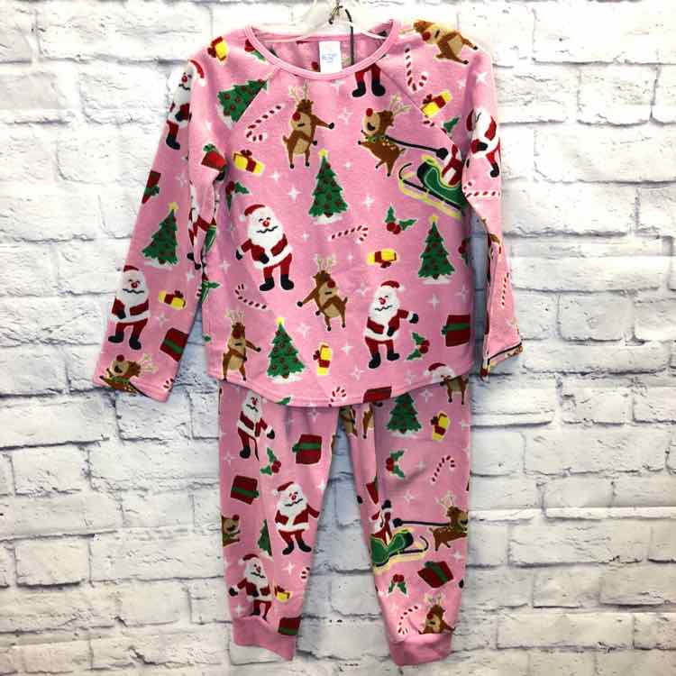 Childrens Place Pink Size 7 Fleece Girls Pajamas